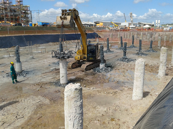 Arrasamento de Estacas